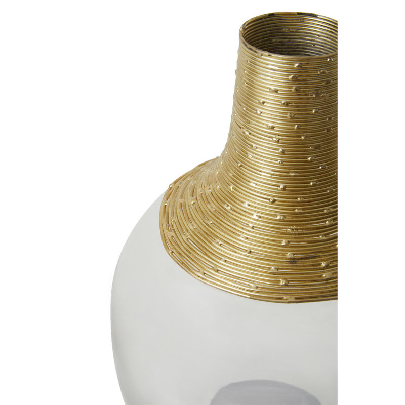 Amaari Glass Table Vase, 24cm H x 16cm W x 16cm D