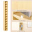 175cm H Media Shelves