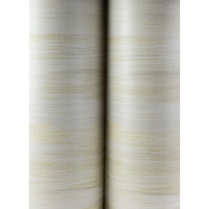 Elysian Sky Blue Ikat Wallpaper, Yellow