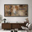 Abstrait, nuances neutres et neutres, impression sur toile encadrée-284195645-284195639