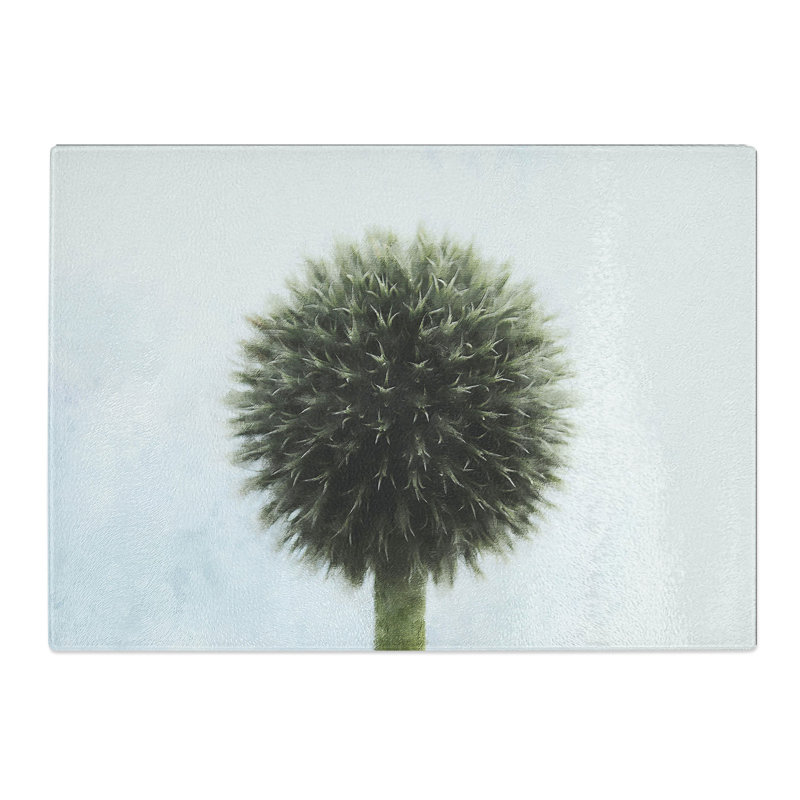 Thistle Flower Vol.3 Chopping Board, 0.4cm H x 20cm W x 28.5cm L