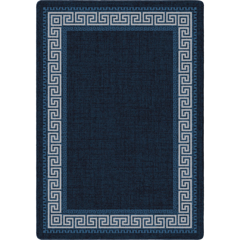 Tapis traditionnel grec Res Resence Andros Key, Rectangle 5 pi 4 po x 7 pi 8 po