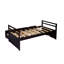 Twin Size Bed With Headboard, , Smooth-Pulling Trundle & Storage In Comfortable And Drawer-99694221