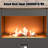 Modern Outdoor Gas Fireplace