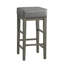 Ensemble de 2 tabourets à hauteur de comptoir de transitionnel en similicuir 24 po, structure en bois massif-1287814275-1287814274