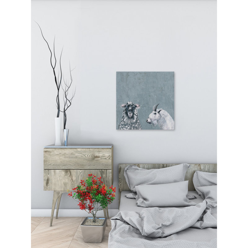 «Black and White», reproduction sur toile tendue, H 40 po x l 40 po x P 1,5 po