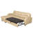 Fridulf Corner Sofa Bed-491930581-491930583