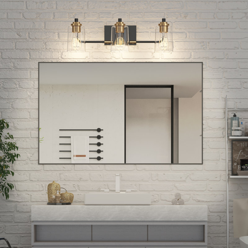 Éclairage pour meuble-lavabo 7600 + 8580, Bronze noir, 3