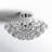 Toth 4 - Light Chandelier Style Bowl Led Semi Flush Mount with Crystal Accents
