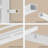 Bed  With 4 Storage Drawers & Shelves & Bedside Caddy, Twin  Beds With Charging Station & Led Lights, Metal Bed With Safety Guardrail & Angled Ladder-1972363512
