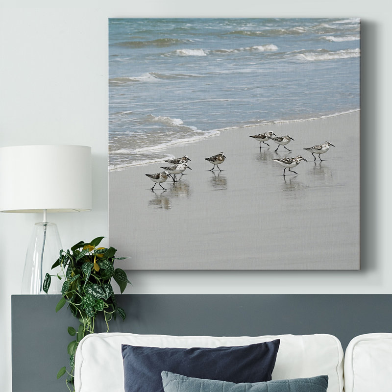 " Sandpiper Shore II ", 32" H x 32" W x 1.5" D