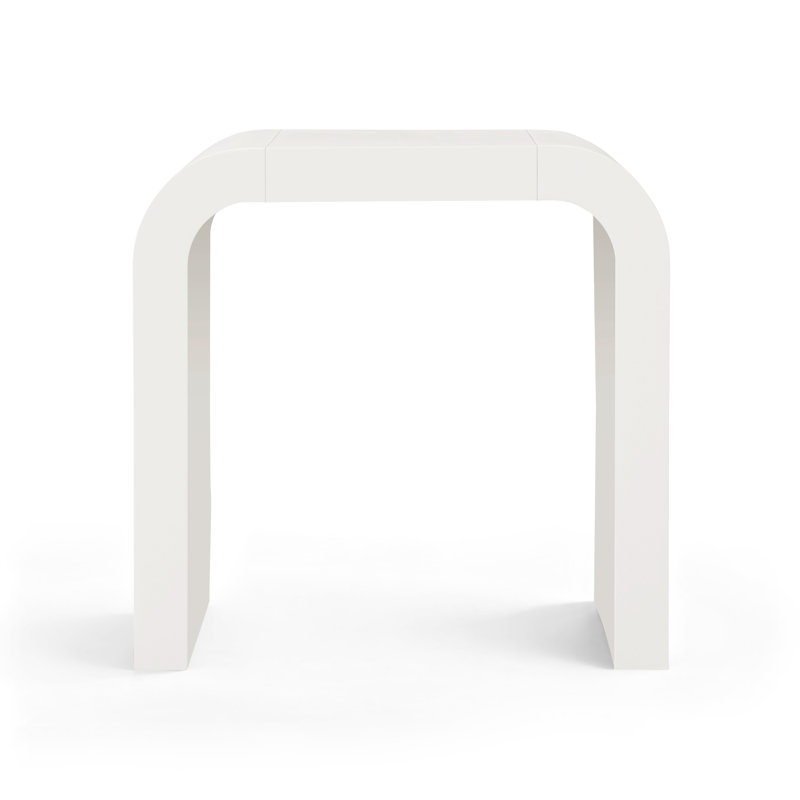 Mirod End Table, Cream White, 1