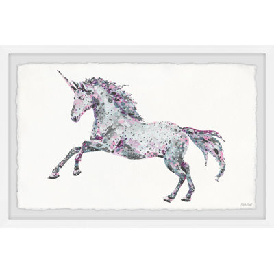«Bondy Unicorn», reproduction encadrée