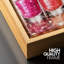 Œuvre de vernis à ongles scintillant, images de beauté scintillantes, impression sur toile encadrée-126030938-126030937