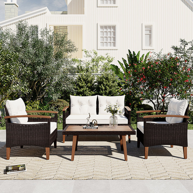 Mobilier de jardin 4 pièces GO