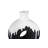 Porcelain Drip Vase, With Circle Hole