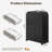 Fluted 5 Drawers Dresser For Bedroom, 48" Tall Modern Chest Of Drawers For Bedroom, Living Room, Hallway-454989858