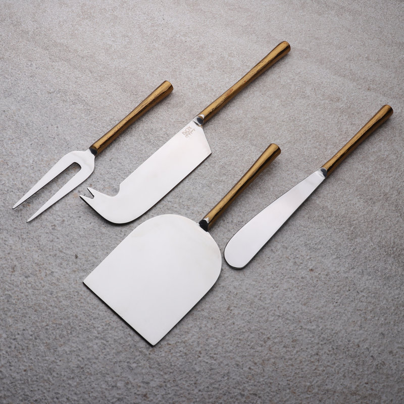 Kazu Stainless Steel Cheese Serving Set