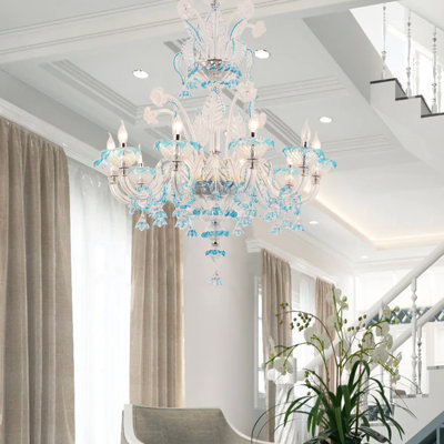 Lustre 6 lumières façon bougie Bliss