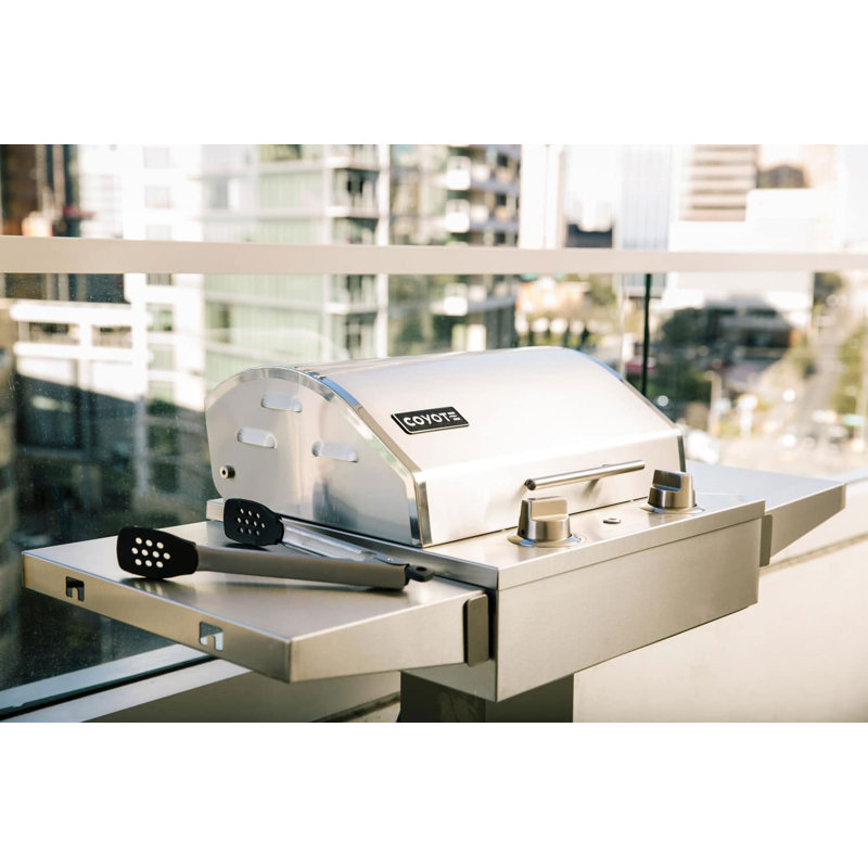 Electric Grill With Pedestal Stand