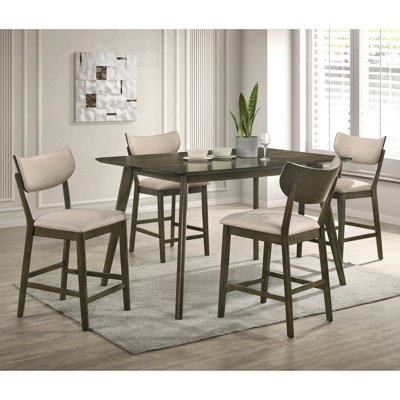 Lievin Rectangular Counter Height Dining Table Set