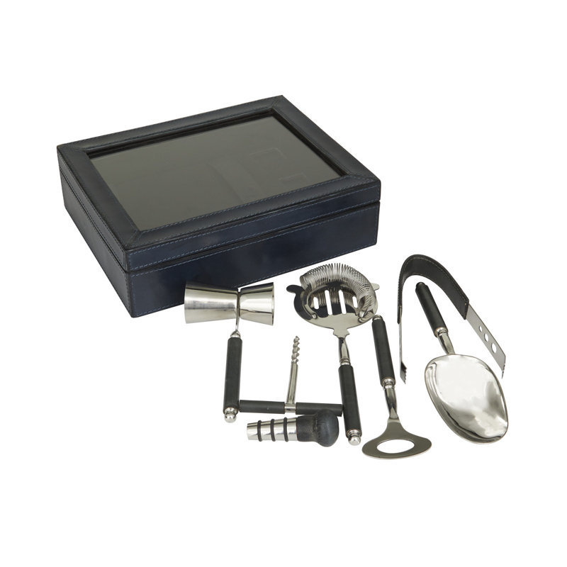 Ensemble d'outils de bar Esteban Cole, Noir