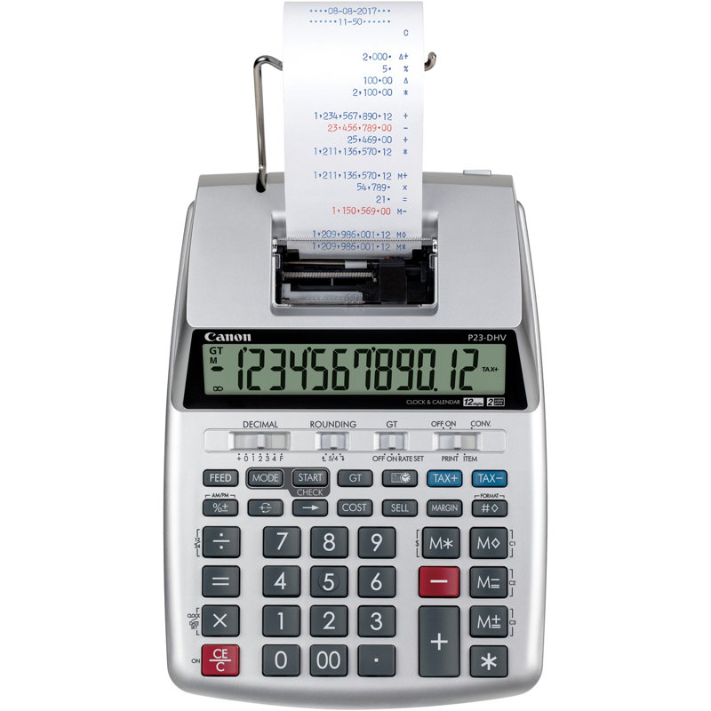 Calculatrice d’impression canon 23-DHV-3