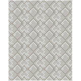Geometric Hand-Knotted Wool Beige/Gray Area Rug