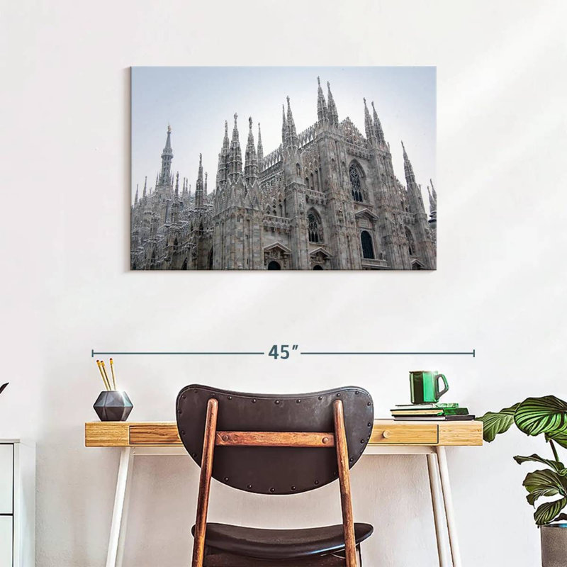 Ravi Milan Cathedral, 24" H x 36" W