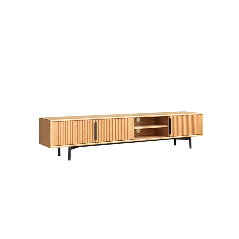 Italian style light luxury minimalist TV stand, 78.74"
