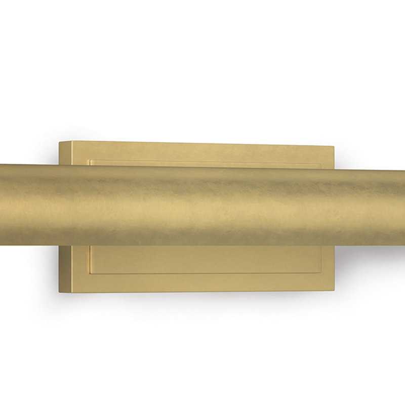 Devon Picture Light Large, Natural Brass