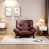 Cuir assorti vin rouge