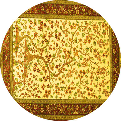 Mayge Washable Floral Indoor Rug