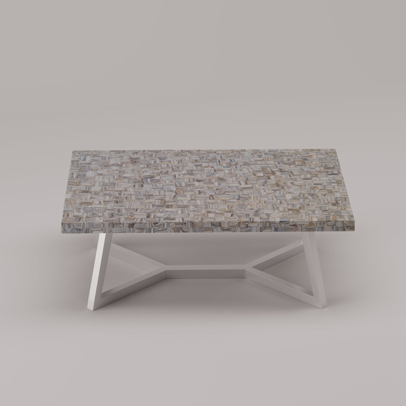 Inclinaison Coffee Table, Woven Agate