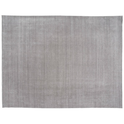 One-of-a-Kind Rectangle 9'1" x 12' Hand Knotted Area Rug