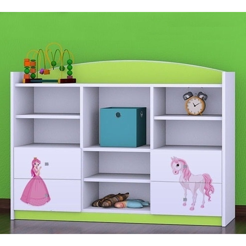 Conrad 92cm H X 129cm W Kids Cube, Green