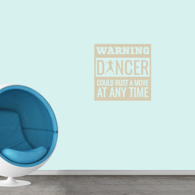 Adhésif décoratif "warning dancer" High Littleton