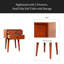 Table de chevet avec 2 tiroirs, petite table d'appoint avec rangement-1056570090