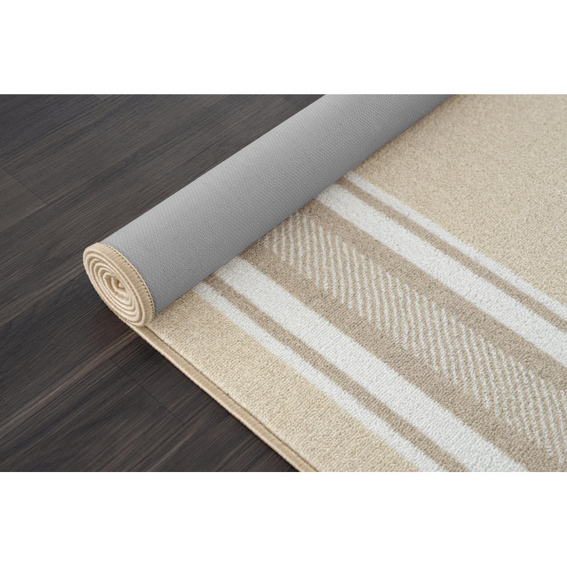 Tapis beige Avigail, Rectangle 7 pi 10 po x 10 pi 4 po