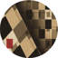 Tapis brun tissé à la machine-528290738