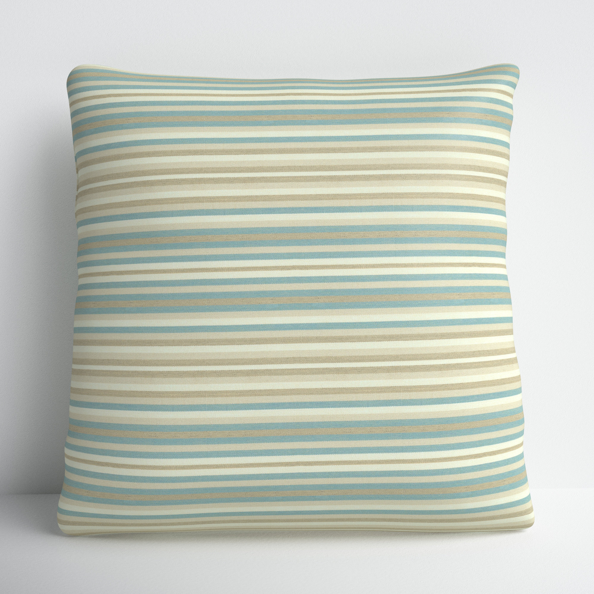 HKliving Stitched Pillow - Blue Brush