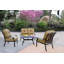 Chaise de patio avec coussins Byrge