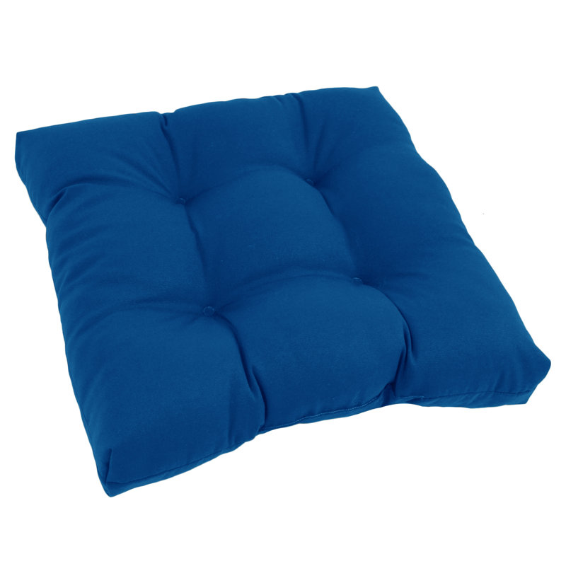 Outdoor 5'' Seat Cushion, Royal Blue