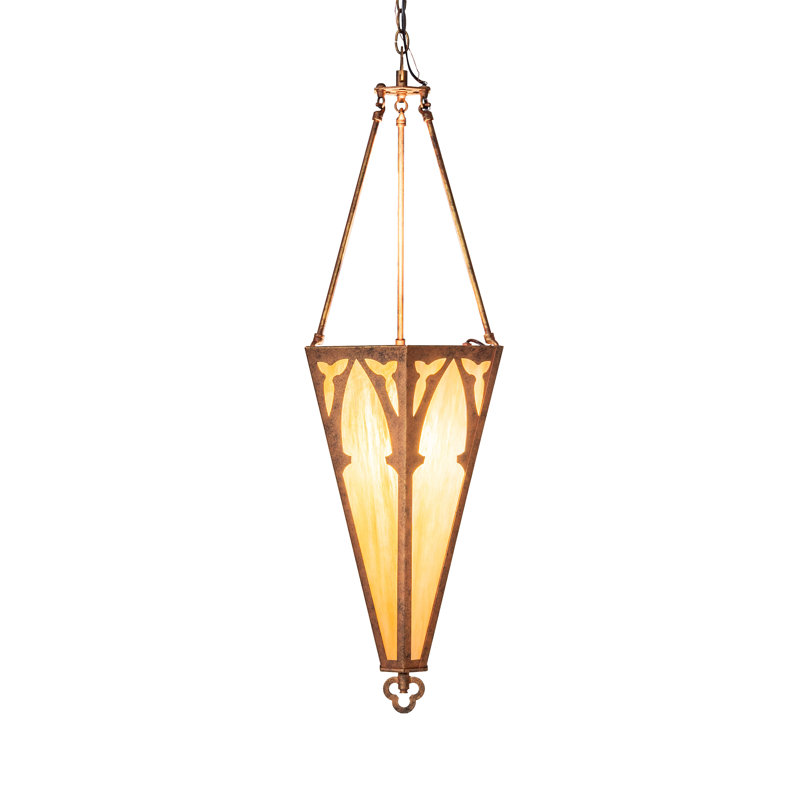 14" Wide Church Inverted Pendant