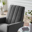 Chaise berçante en velours Sway Performance-619724119