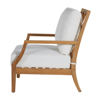 Haley Teak Patio Chair with Cushions