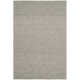 Russo Geometric Handmade Flatweave Silver Area Rug