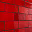 Emery 4x8 Handmade Crackled Matte Terracotta Subway Tile-424944005