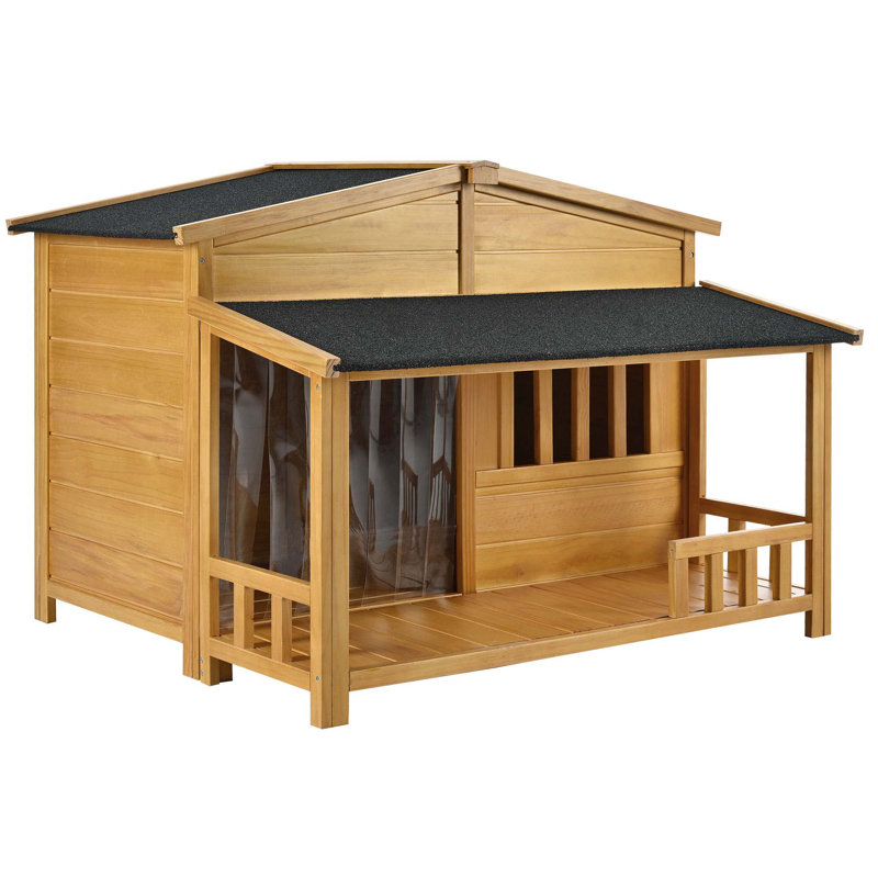 Niche pour chien en bois massif 47,2 po Go