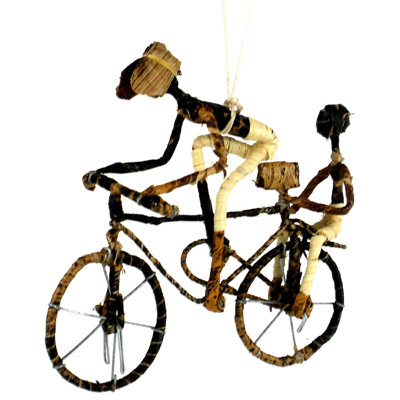 6'' Handmade Fabric Hanging Figurine Ornament